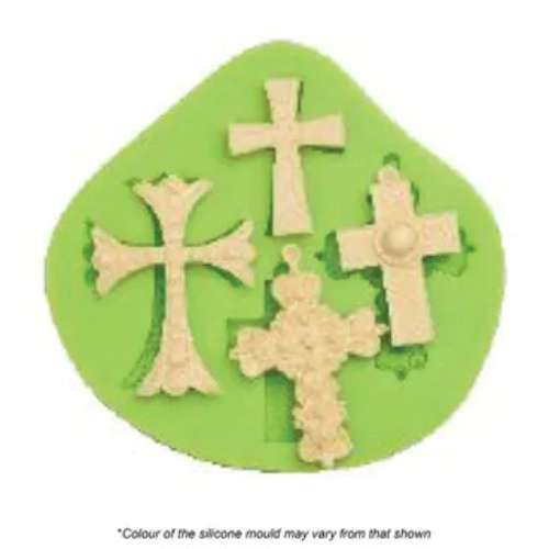 Assorted Cross Silicone Mould - Click Image to Close